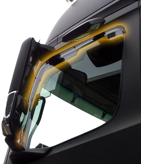 Vordere Windabweiser (1 Set) für die Fahrer und Beifahrerseite-CLS0046071D passend für Citroen Jumper 2007- FIAT DUCATO 2006-