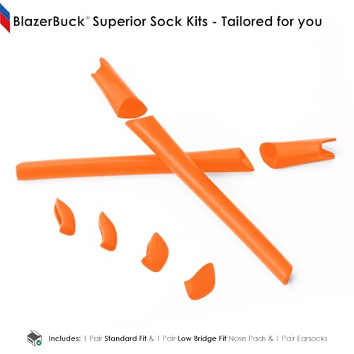 Image of BLAZERBUCK Replacement Sock Kits Earsocks & Nosepieces for Oakley Half Jacket XLJ Sunglass