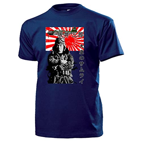 T-shirt homme Sakai Saburo 14178 Wk Japan Pilot pour passionné d'aviation