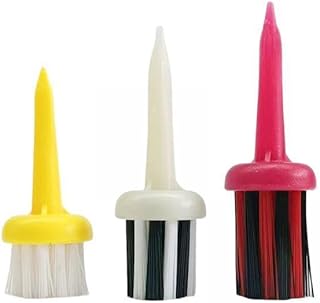 P Prettyia 2x 低アクセサリー用ティーブラシタイププラスチック