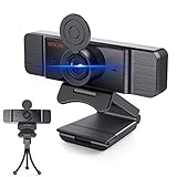 【Plug & Play und Microphone】: Es benötigt keine zusätzlicher Treiber oder erforderliche Software. Schließen Sie einfach die PC-Kamera an einen USB-Anschluss des Computers an. Mit zwei eingebauten Mikrofon blockiert Webcam unerwünschte Geräusche vom Hintergrund und erfasst klaren Ton.Jeder kann das klare Stimme von Ihnen hören. Eine gute Wahl für Videoanrufe, Konferenzen, Online-Unterricht, Streaming usw.Und bitte wählen Sie die 2K HD Camera wenn einstellen.