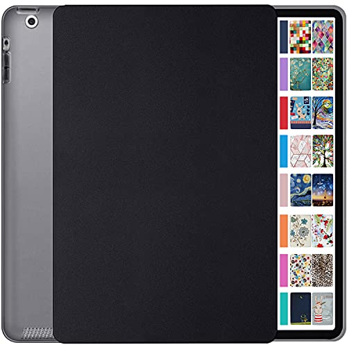 Image of DuraSafe Cases for iPad 9.7 inch Old Model 2 3 4 Gen Case A1458 MD513HN /A A1416 MC705HN /A MD328HN /A MD333HN /A MD336HN /A A1395 MC769HN /A MC954HN /A MC960HN /A MC979HN /A A1459 MD514HN /A MD511HN /A - Black
