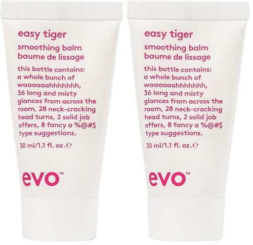 evo Easy Tiger Smoothing Hair Balm for Frizz Control and Light Hold