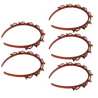 2 Stück Doppel-Pony Frisur Haarnadel Mit Kamm & Clips – Verstellbares Stirnband Für Frauen & Mädchen