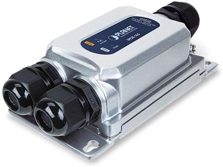 Inyector PoE++ Industrial IP67 de 1 puerto, 60 W, estándar 802.3bt, -40 a 75 °C, marca Planet miniatura 1