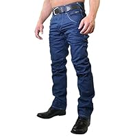 VERBIGRACIA Jack & Jones Boxy Powel Jeans, Blu(Blau (Jos 373), 50 IT (36W/34L) Uomo