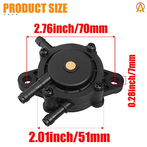 QAZAKY Bomba de combustível de substituição para LG808656 M138498 M145667 105 115 757 D100 D110 D170