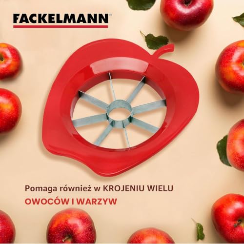 Fackelmann 42015 krajalnica do jabłek z tworzywa sztucznego