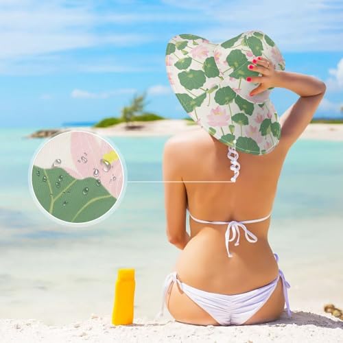Sombrero de ala ancha para mujer Lotus I8158 miniatura 5