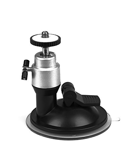 Saugnapf Kugelkopf Kugelgelenk 1/4" Zoll Kamerahalterung Windschutzscheibe LC2202 Cover