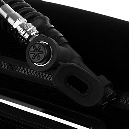 blloocod Safety Donut Wing 30lb/13.3kg Buoyancy Compensator Single Tank BCD with Snorkeling Compensator Device Black