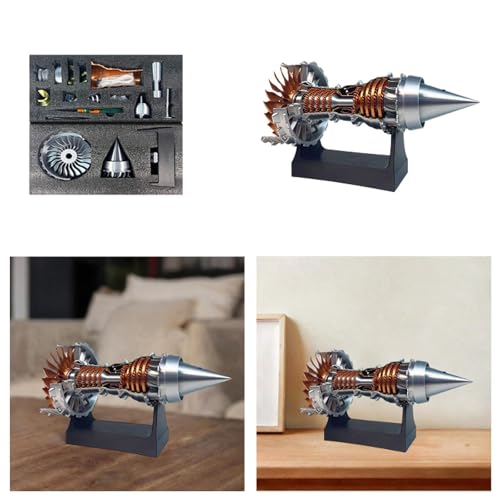 Image of CALANDIS Turbofan Engine Model Premium Mechanical Learning Tool Science Education Toy Unassembled