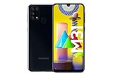Samsung Galaxy M31 Android Smartphone ohne Vertrag, 4 Kameras, großer 6000 mAh Akku, 6,4 Zoll ...