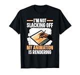 3d Animator Job Animate Key Frames Rendering Animation T-Shirt