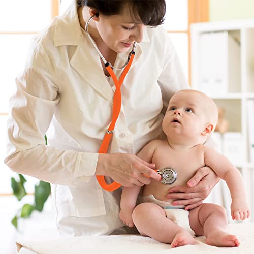 Dixie Ems Sprague-Rappaport Type Two Tube Stethoscope – Orange #TOP1