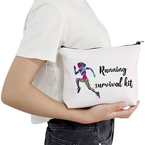 Pofull Running Gifts For Her Running Lover Gifts Running Survival Kit For Runners Cross Country Running Cosmetic Bag (Running Survival Kit Bag) #TOP2