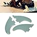 Fiberglass Surfboard Fin, Surfboard Fin 3 Fins Design for Surf