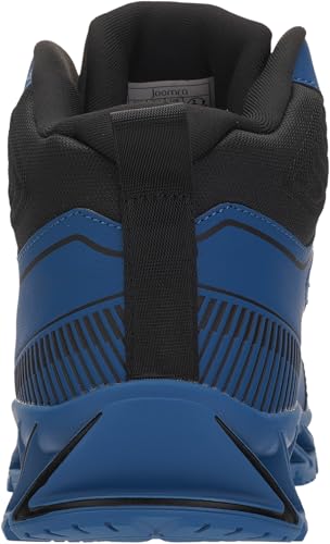 Image of Joomra Men's Stylish Sneakers High Top Athletic-Inspired Shoes | Premium Vegan Leather Upper, Durable Rubber Outsole, Perfect Ankle Support, Ideal for Outdoor & Casual Wear