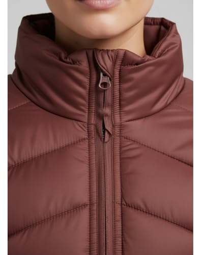 Image of FYLTR Women's Puffer Solid Color Standard Length Jacket | Winter Stylish Jackets for Women | Waterproof | Lightweight | High-Neck