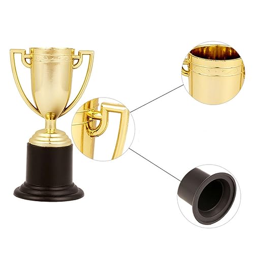NOLITOY 48 Peças Crianças Festas Troféu Crianças Vencedor Troféu Prêmio Troféu Copo Troféus Plástico
