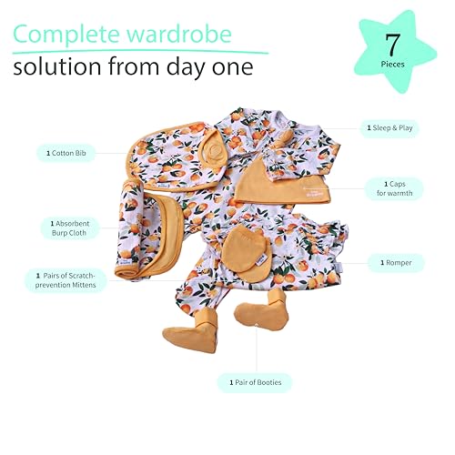 Image of 100% Organic Cotton Baby Clothing Set