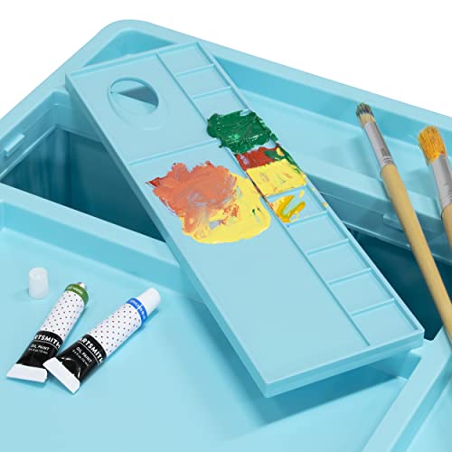 Image of SDSTA Kubx Pro Mobile Rotating 4-Sided Storage Organizer with Multiple Compartments