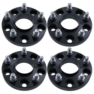 Weingxks 4Pcs Hubcentric 1&Quot; Wheel Spacers Fits Jk Jku Rubicon 5X5 -(Black) 8 41ftncqssol. sl500 . ss300