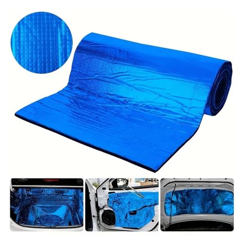 Espuma de aluminio autoadhesiva y aislante acústico térmico para capó de coche 5