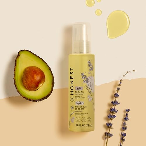 The Honest Company Lavender Infused Calming Body Oil, 4.0 fl oz, Plant-Based - image 4
