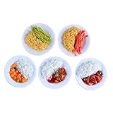 BESPORTBLE 5pcs Lifelike Fake Food Models for Pretend Play Realistic Kitchen Accessories for Boys and Girls for Role-Playing and Creative Fun
