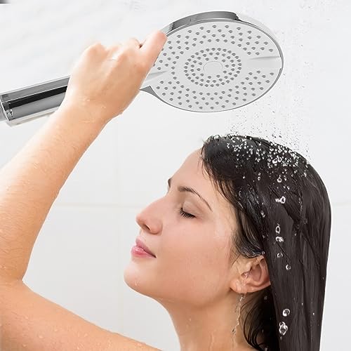 Douchette salle de bain pression stable contre calcaire eau - 4