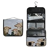 Große Kapazität: 22,9 x 10,2 x 45,7 cm, mehrere Fächer, faltbare Aufbewahrungstasche mit großer Kapazität, kann Ihnen helfen, Kosmetika, Zahnbürste, Karten und andere Dinge zu verstauen.