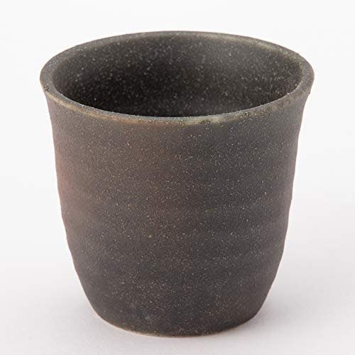 かじゅあるらいふ 美濃焼 長盃 黒備前 W20156