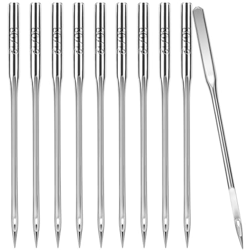60 PCS Sewing Machine Needles, 80/12 Universal Sewing Machine Needles, Suitable for Singer, Brother, Janome Sewing Machines, Sizes 65/9, 75/11, 80/12, 90/14, 100/16, 110/18