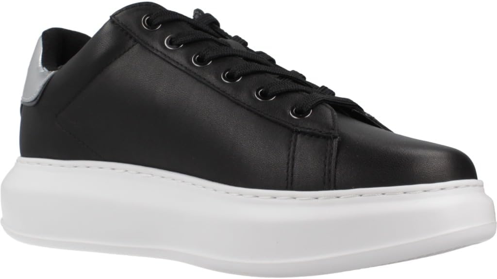 Karl Lagerfeld Women's Kapri Casual Trainers Sneakers Black 8 US - Image 5