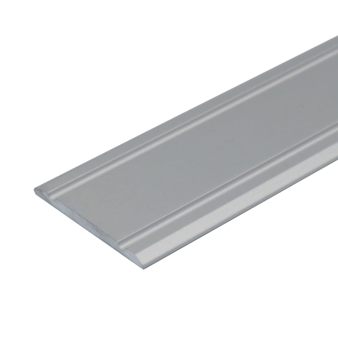 Cayrus Silver A02 30Mm Anodised Aluminium Flat Door Threshold Strip - 2.7M