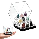 Materiale di alta qualità: questo set include 9 esemplare unico di minerale naturale. Ogni gemma è rara, meraviglia minerale di origine naturale, perfetto per gli appassionati di geologia