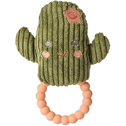 Mary Meyer Sweet Soothie Baby Rattle with Teether Ring Cover