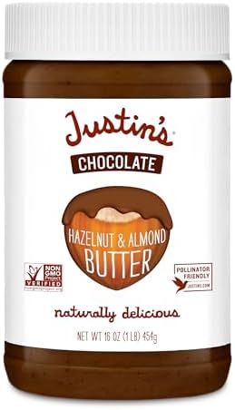 Justin's チョコレート ヘーゼルナッツバター(16oz)[海外直送品]