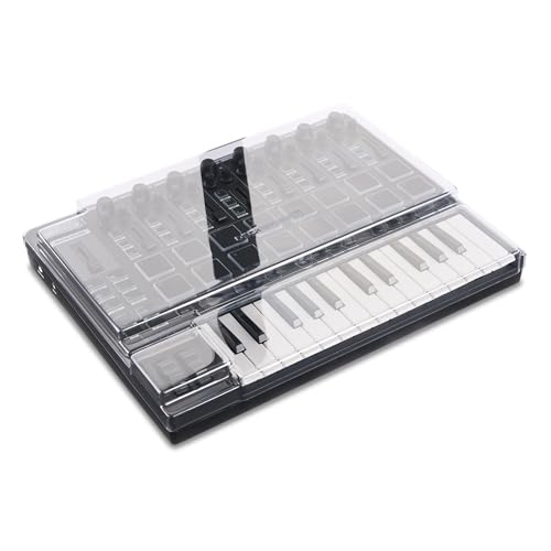 Decksaver Cover for Reloop Keypad Pro - Super-Durable Polycarbonate Protective lid in Smoked Clear Colour, Made in The UK - The Producers' Choice for Unbeatable Protection