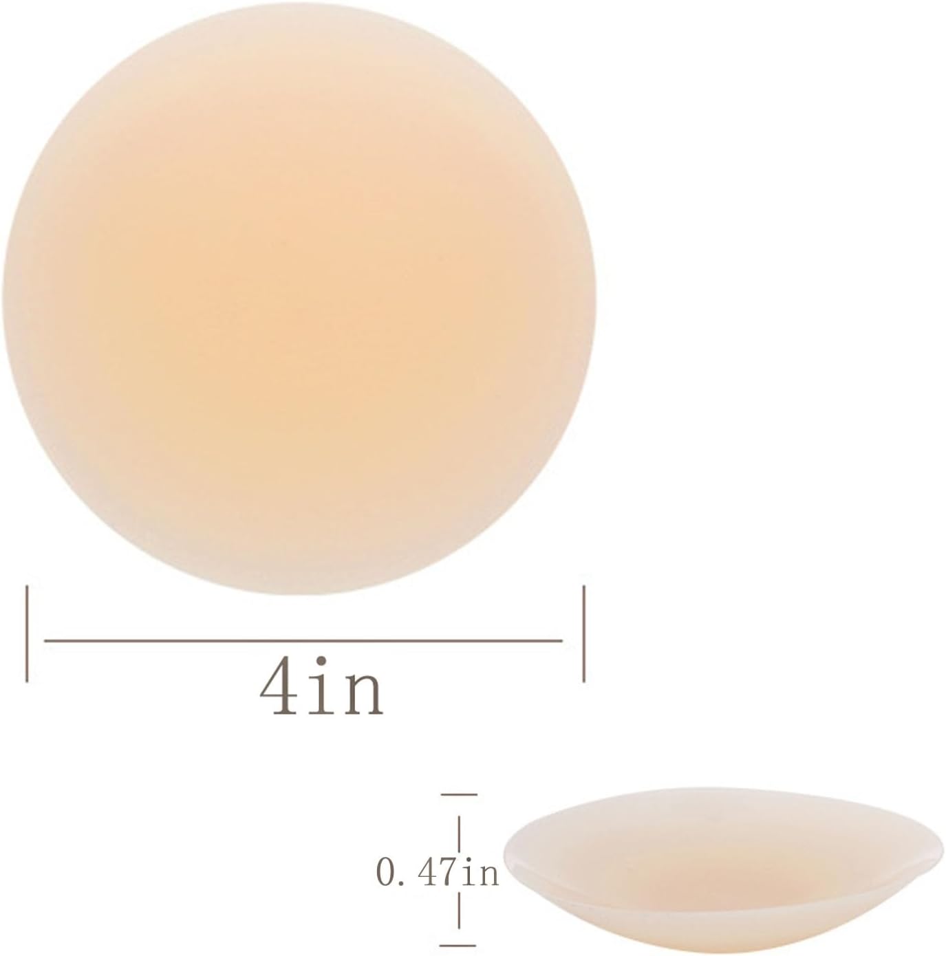 Strapless Invisible Lift Bra – Non-Adhesive Silicone Push Up Pads for Backless & Off-Shoulder Dresses - Image 3