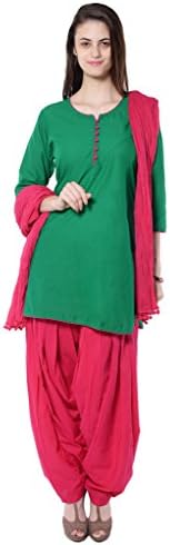 Stri Women's Plain Salwar & Dupatta Set For
