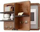 BDXZJ Tapa Contador Estante Decorativo De La Cubierta La Caja del Panel Eléctrico Cubrecontador para Ocultar La Caja del Disyuntor,50x40cm