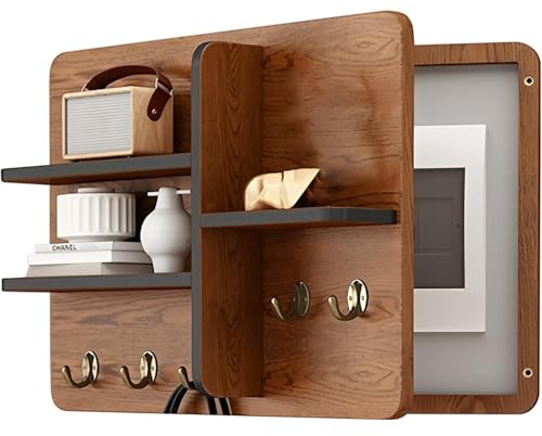 BDXZJ Tapa Contador Estante Decorativo De La Cubierta La Caja del Panel Eléctrico Cubrecontador para Ocultar La Caja del Disyuntor, Alimentación, Interruptor Blindada D,45x35cm