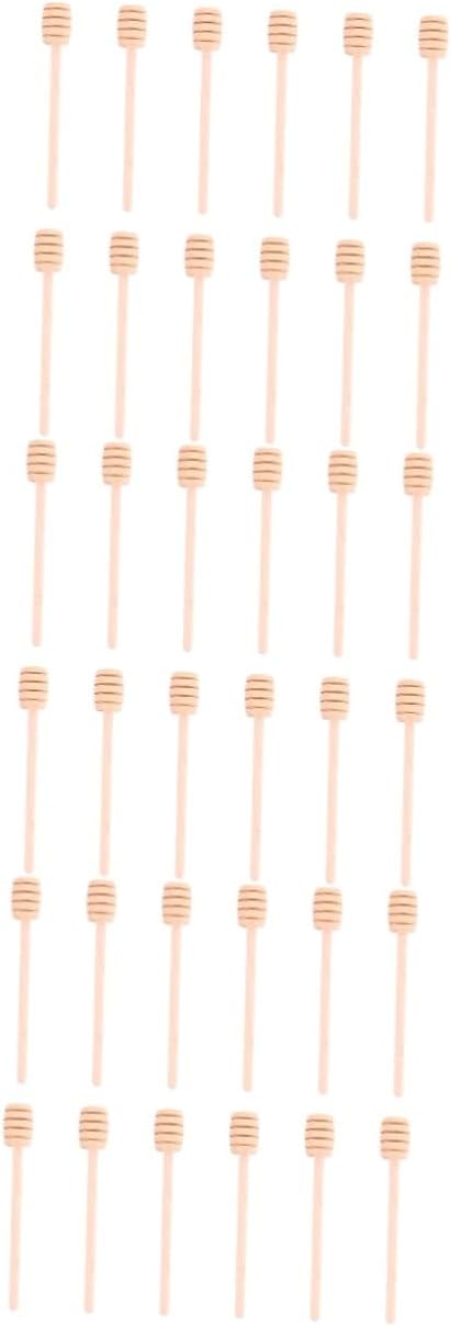 36pcs Honey Stirring Stick Honey Dippers for Jam Eco-friendly Odorless Reusable Smooth Surface for Breakfast Tea