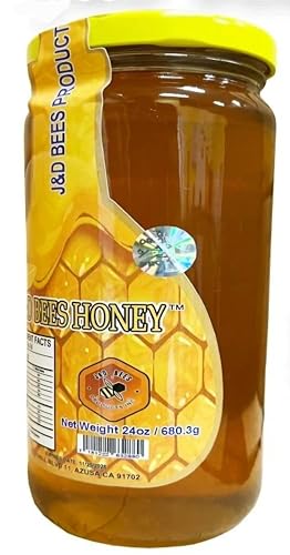 Miel Natural de Azahar Cruda J&D Bees 24oz miniatura 2