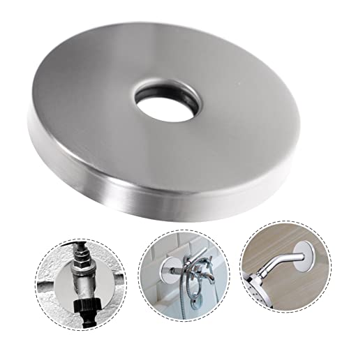 Plaque de couverture escutcheon ronde inox remplacement décoratif - 7