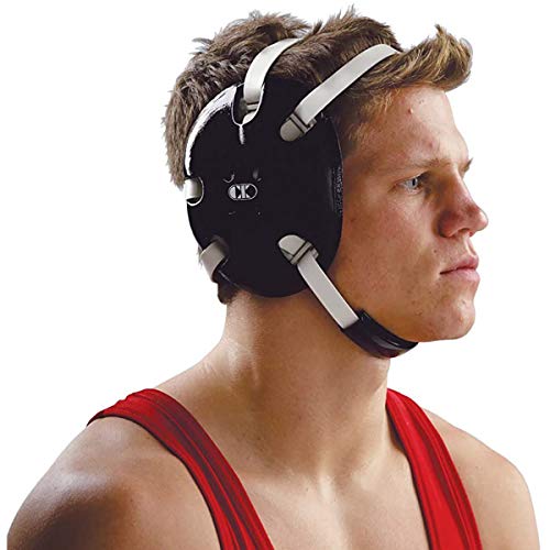 Sangles Cliff Keen blanches à haute résistance pour fixations de casque de lutte - 3