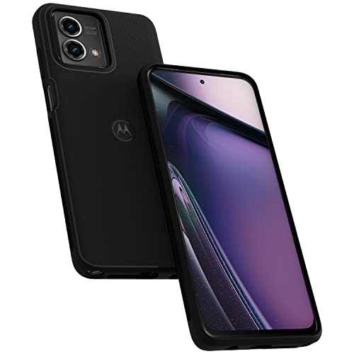 Image of Motorola Moto G Stylus 5G (2023) Textured Protective Black Case | Precision fit Shock Absorbing Cases for Enhanced Phone Grip, Style, Drop Protection for Your Moto G Stylus 5G 2023