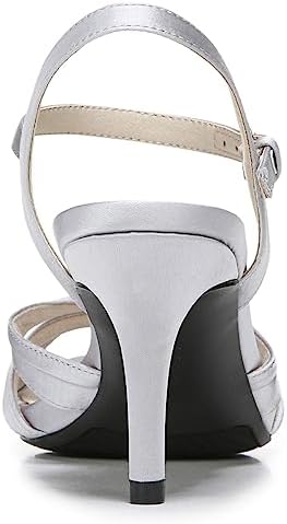 LifeStride Women's Maebree Sandal Silver Satin | Image 6